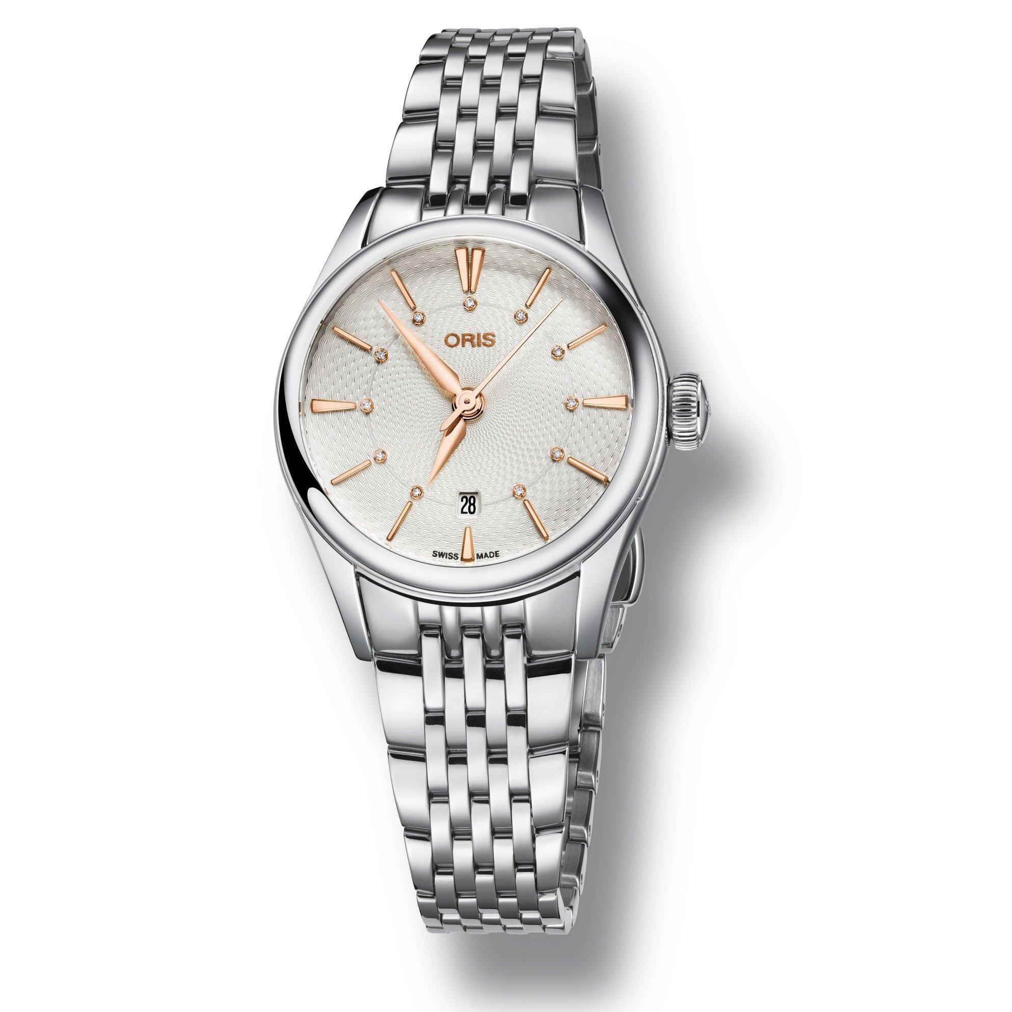 Oris Artelier Date Diamond Automatic Ladies Watch 01 561 7722 4031